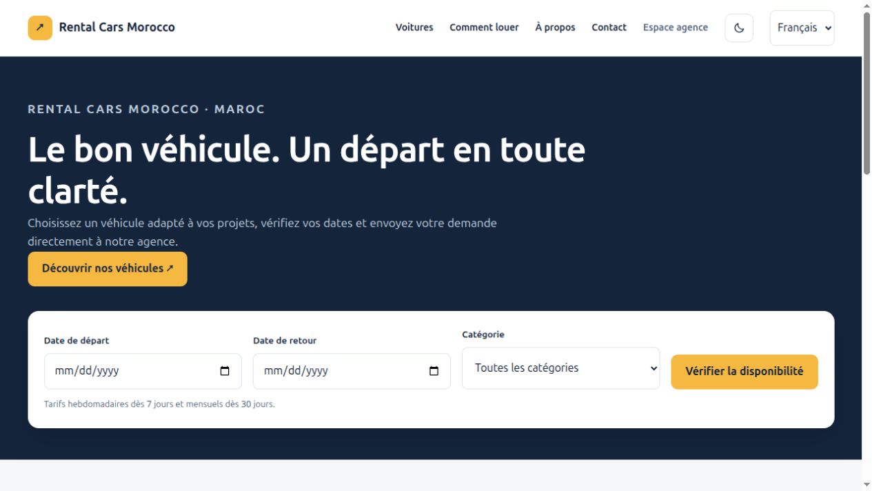 Solution de gestion pour agences de location de voitures